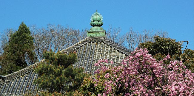 仏塔の上の宝珠の写真